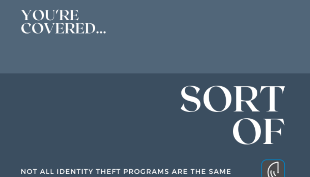Not All Identity Theft Programs Are the Same